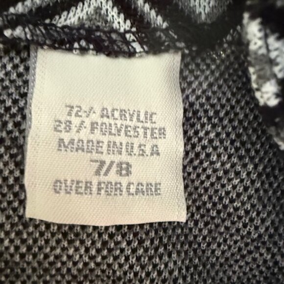 Express Tricot Gray Abstract Geometric Low Waist Mini Wrap Skirt Mod 7/8 - Picture 6 of 6